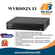 เครื่องบันทึก AI รุ่น WVR002X-I3 DVR 8 ช่อง 8CH Penta-brid 1080P Mini 1U