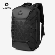 OZUKO New Fashion Men Backpack Anti Theft Backpacks for Teenager 15.6 inch Laptop Backpack Male Wate