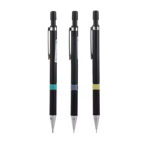 Metal Pencil 0.3 0.5 0.7 0.9 Metal Pen Mechanical Automatic HB 2B Lead Engineering Write Painting Pe