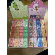 [Combo 2] super clean jelly eraser, fruit eraser, super clean animal eraser, super clean lead eraser