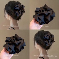 2025 New Style Bubble Grab Clip High-End Bow Hair Clip Back Head Cloud Hairpin Clip Shark Clip Headd