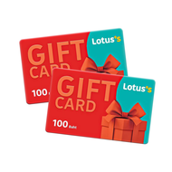 [ผ่อน 0% สูงสุด 10 ด.] (FREE GIFT ONLY) GIFT VOUCHER LOTUS 100 BAHT x 2