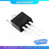 10pcs/lot IRF4905 IRF4905PBF TO 220 MOS FET P channel field effect 74A 55V 200W new original