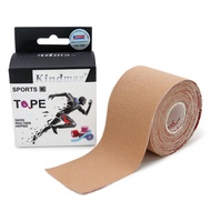 【hot】！ Kindmax 5cmx5m Cotton Kinesiology TapeKnee for Sport FitnessElastic Athletic Bandage Muscle