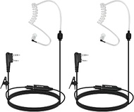 Retevis AI Active Noise Reduction Walkie Talkie Headset, Rechargeable, 2 Pin, for RT22 RT21 H-777 RT