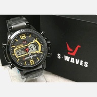 S-Waves Digital Analogue Watch 2/8.1