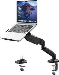 2 in 1 Laptop Holder Desk, for 11.6-17.3 Inch Notebook & 17-32 Inch Monitor, Laptop Arm Holder Holds
