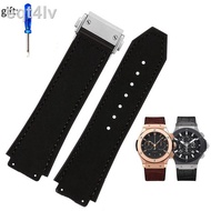 2023 Original ■❐ For Hublot strap BIG BANG Watchband stainless buckle free tool Men New real cow lea