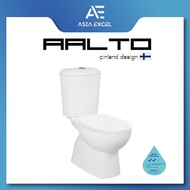 AALTO AL8020 WHITE WIKTORIA SERIES TWO PIECE TOILET BOWL