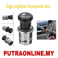 Universal Car Ciga Lighter Complete Set 12V Replacement Part Cigarettes