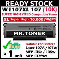 W1107X 107X  W1107XXL 107XXL Compatible to HP W1107A 107A HP107A for HP Laserjet 107A 107w MFP 135a 