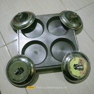 Loyang Martabak Mini 4 Lobang Include Tutup Stainless Loyang Martabak Mini Isi 4 Loyang Martabak Baj