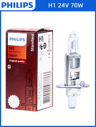 Đèn Xe Tải Philips 24V Bóng Đèn Siêu Sáng 70W H1 H3 H4 H7 Xa Và Gần Ánh Sáng Mạnh Halogen 100W Bóng