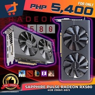 SAPPHIRE Pulse Radeon RX580 OC 4gb 256bit GDDR5 Gaming Graphics / Video Card