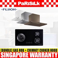 (Bundle) Fujioh FH-GS 5030 SVGL Gas Hob + FR-CL 1890 R Chimney Cooker Hood (900mm)