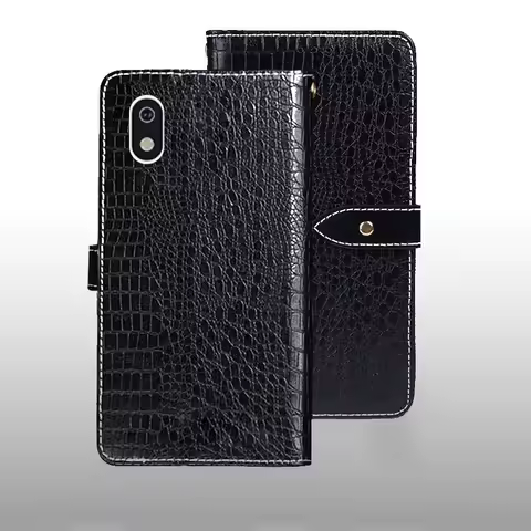 For Bigme Hibreak S Case PU Leather Crocodile Pattern Retro Metal Buckle Cover Conque For Bigme Hibr