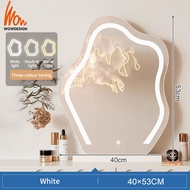 Cloud Shape Mirror with light Vanity Mirror Makeup Mirror With LED Light Bedroom Dressing Mirror Mej