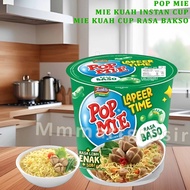 Pop Mie / Mie Kuah Instan Cup / Mie Kuah Cup Rasa Bakso / 75gr