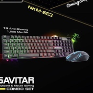Definitely Nubwo Savitar NKM-623 RGB Gaming Keyboard Mouse Pad
