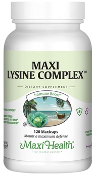 Lysine Complex with Probiotics - L-Lysine 1000mg Capsules for Protein Synthesis and Immune Health - 