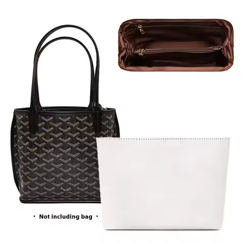 Bag Organizer For Goyard Saint Lousi Handbag Dupont Paper Inner Bag Travel Portable Shoulder Tote Ba