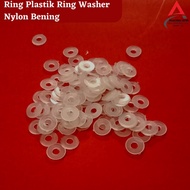 Plastic Ring Washer Ring Nylon Clear O Ring Body Bolt Ring Body Fairing Whindshiel Whinsil Washer Sm