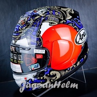 Promo Arai Helm Rx-7X Samurai | Blue Black | Arai Rx7X Full Face Ready
