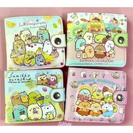 Sumikko gurashi PU Wallet Coin Purse Cartoon Card Bag Mini Purse Handbag Money Purse Case Box