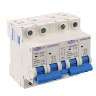 [ Store] ExclusiveTOMZN 2P+2P AC Dual Power Manual Transfer Switch Circuit Breaker MCB 50HZ/60HZ