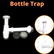 Plastic Bottle Trap With Waste Without Waste 32MM/40MM Sink Accessories / Perengkap Botol