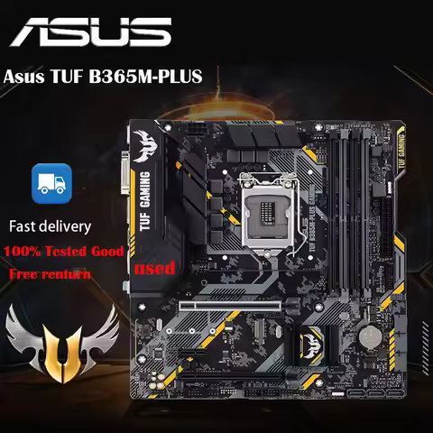 Asus TUF B365M-PLUS Gaming LGA1151 DDR4 HDMI M-ATX Motherboard