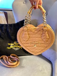 100%real Vivienne Westwood Bag 限量版心形包包