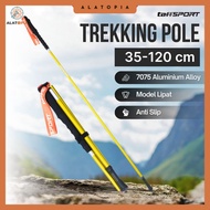 TaffSPORT Folding Hiking Stick Trekking Pole Aluminum 7075 120cm - 7075