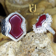 Capal Agate For Couple Ring | Cincin Akek Capal Untuk Pasangan | 925 Silver