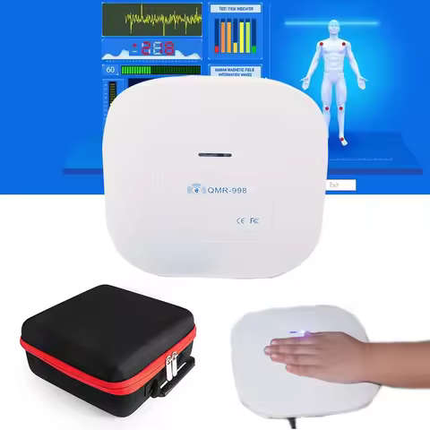 Newest Q998 Quantum Magnetic Resonance Analyzer Hand Touch Quantum Body Health Analyzer Version Diag