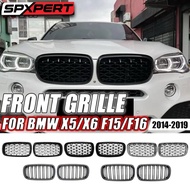 Bmw f15 X5 front grill diamond all black