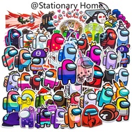50PCS Game Hot Style Among Us Graffiti Stickers Skateboard Guitar Stickers Luggage Stickers Waterpro