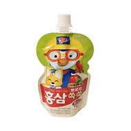 Paldo Pororo Red Ginseng Juice Apple Flavor 100ml [Korean]