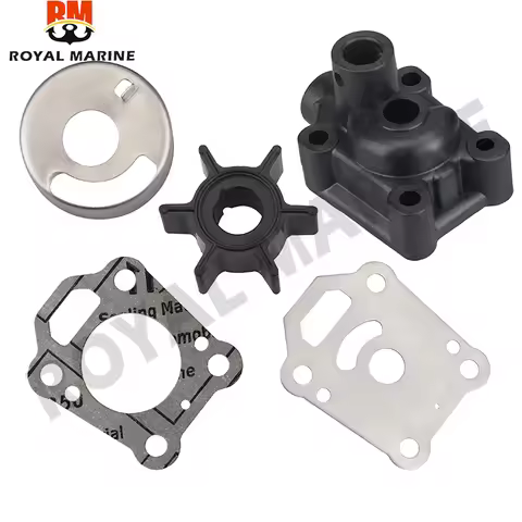 Water pump kit for Mercury-Mercruiser outboard motor 5HP 6HP 16150 16154 16157 16826 Impeller Housin