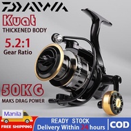DAIWA Fishing Reel Spinning Reel Metal Spool mesin Pancing Casting Metal Line Cup Sea Tackle