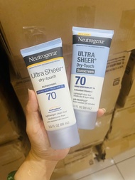 HSD 6/2027 Kem Chống Nắng Neutrogena Ultra Sheer Dry Touch Sunscreen SPF 70 88ml