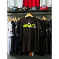 ONE HUNDRED PERCENT HIGH QUALITY PREMIUM BLACK T-SHIRT (MXGP/SUPERMOTO/ENDURO/MOTOCROSS)