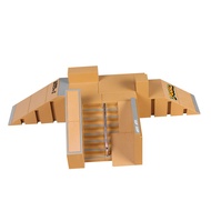 Mini Finger Skating Board Ramp Track Fingerboard Park Training Sport Skateboard Set Educational Toys