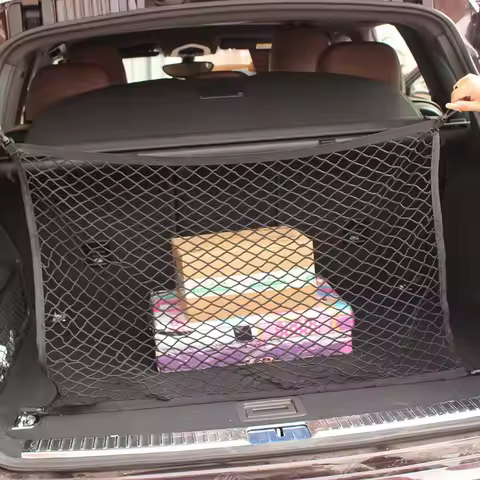 Car Trunk Luggage Storage Cargo Organiser Nylon Elastic Mesh Net for Audi A1 A2 A3 8p 8v 8l A4 b6 b7