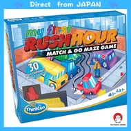 ThinkFun Rush Hour Puzzle Game – Slide Cars to Escape the Traffic Jam, Brain Training Game【Direct fr