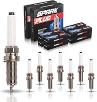 ENA Set of 8 Platinum Spark Plug Compatible with BMW 540i 545i 645Ci 650i 740i 740iL 745Li M5 X5 Z8 