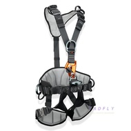 Professional Full Body Safety Harness with Built-in Chest Ascender & Comfort EVA Pad / Rope Access /