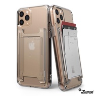 Ringke SLOT CARD HOLDER 3 Card Storage for Smartphones Adhesive Stick On Minimalist Credit Card Hold