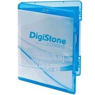 DigiStone 光碟片收納盒 藍光收納盒 藍光DVD 雙片精裝軟盒/藍透明色/logo燙銀 100PCS=&gt;藍光指定專用盒!!!台灣精品,台灣製造!!