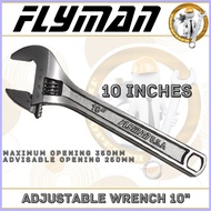 Jrshopeeph Flyman Adjustablewrench 10" 250Mm Katala Adjustable Tools Orginal Flyman Usa Heavy Duty